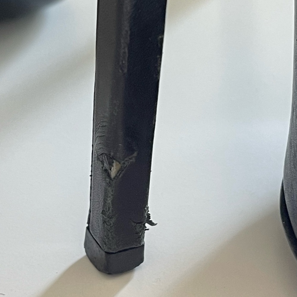 Saint Laurent black heels size 7 1/2 - Picture 6 of 6